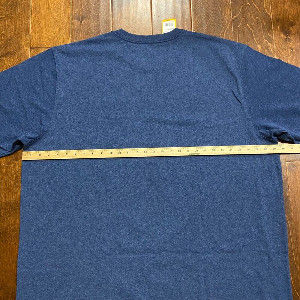Carhartt Loose Fit Pocket Tee Bundle (2) Hunter Green Blue Big & Tall Men's 3XL - Picture 6 of 9